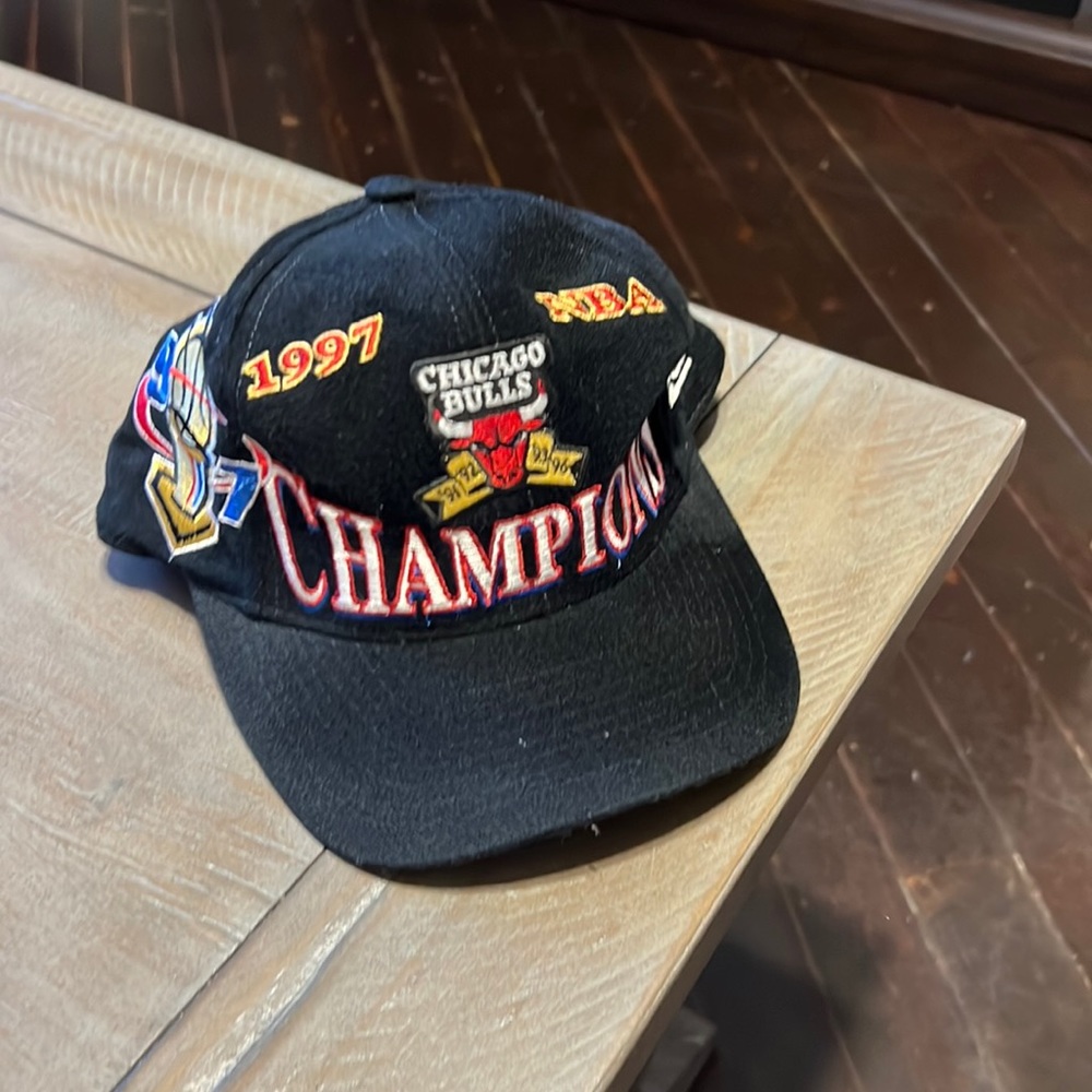 1997 bulls vintage championship hat